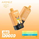 Airmez FOX 4-in-1 120K Jednorazová E-Cigareta – 120 000 Potiahnutí, 4 Príchute v Jednom Zariadení – Obrázok 8