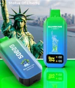 Bang King City 50 000 Puffs – Výkonná Jednorazová E-cigareta s Displejom a Reguláciou Prúdenia Vzduchu – Obrázok 2