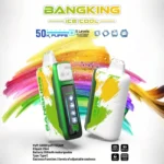 Bang King Ice Cool 50000 Puffs – Výkonná jednorazová e-cigareta s nastaviteľným chladením – Obrázok 4