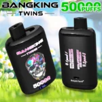 Bang King Twins 50000 Puffs – Dvojitá príchuť, vysokokapacitná jednorazová e-cigareta pre veľkoobchod