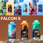 JNR Falcon X 18000 Puffs – Jednorazová e-cigareta s 18 000 potiahnutiami a 24 ml liquidu