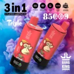 Bang King Triple 85000 Puffs – 3v1 jednorazová e-cigareta s extrémnou výdržou 85 000 potiahnutí – Obrázok 4