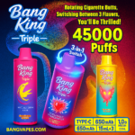 Bang King Triple 45000 Puffs – Trojitá príchuť, vysokokapacitná jednorazová e-cigareta pre veľkoobchod
