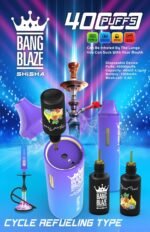 Bang Blaze Shisha 40K Puffs – Prémiový Jednorazový Vape s Až 40 000 Ťahmi – Obrázok 4