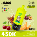 Bang Leader 450K 15-in-1 Vape – 450000 Potiahnutí,Multi Flavor Jednorazová E-cigareta – Obrázok 10