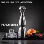 Humo AZUL Limited Edition Vape – 15000 Potiahnutí, 2% + 5% Nikotín, Silná Jednorazová Elektronická Cigareta – Obrázok 3