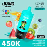 Bang Leader 450K 15-in-1 Vape – 450000 Potiahnutí,Multi Flavor Jednorazová E-cigareta – Obrázok 11