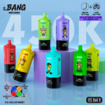 Bang Leader 450K 15-in-1 Vape – 450000 Potiahnutí,Multi Flavor Jednorazová E-cigareta – Obrázok 2