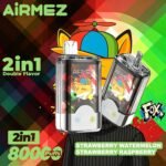 AiRMEZ Fox 2-in-1 | Až 80 000 ťahov | Dvojpríchuťová e-cigareta TPD certifikovan – Obrázok 11