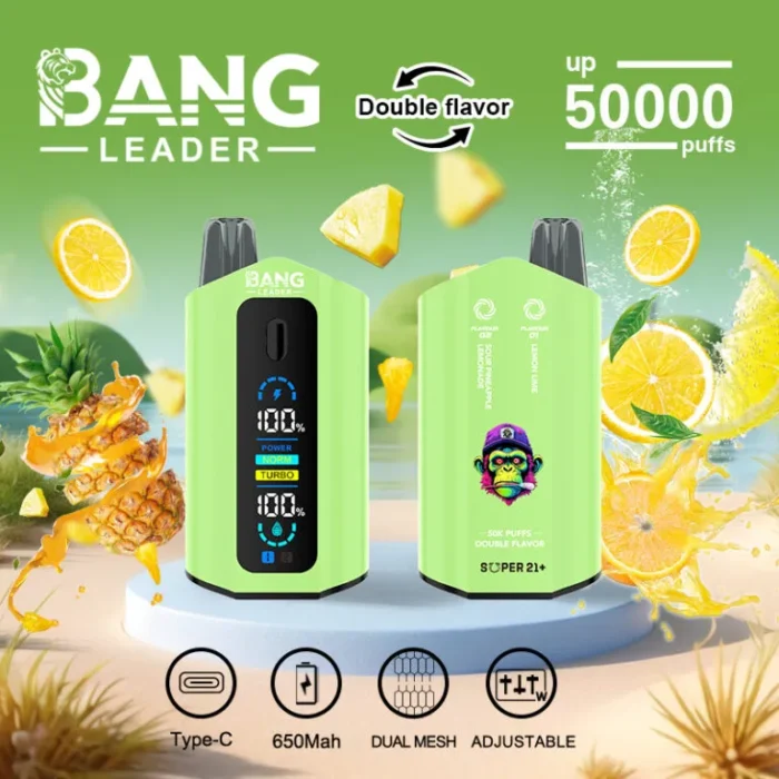 Bang Leader 50000 reálny produktový obrázok s dvojitou chuťou