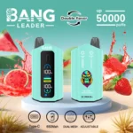 Bang Leader 50000 Potiahnutí 50k Dvojitá chuť Digitálny displej Jednorazová vape – Obrázok 8