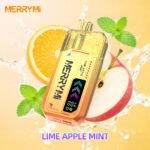 MerryMi Mecha X 36K Puffs – Jednorazová e-cigareta s HD displejom, dvojitým režimom a 22 ml náplňou – Obrázok 6