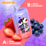 MerryMi Panda Twins 40K Puffs – Dvojpríchuťová jednorazová e-cigareta s 28 ml náplňou a až 40 000 potiahnutiam – Obrázok 7