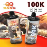 QQ Bang 100K | 100 000 potiahnutí, sieťová špirála, 12 príchutí, nabíjanie cez Type-C – Obrázok 4