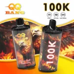 QQ Bang 100K | 100 000 potiahnutí, sieťová špirála, 12 príchutí, nabíjanie cez Type-C – Obrázok 7