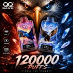 QQ BANG 120K Puffs | Jednorazová e-cigareta s LED displejom a až 120 000 potiahnutiami