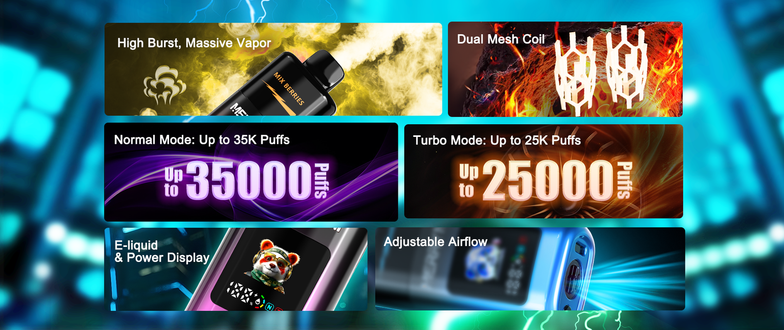 Merry-Mi Mecha Pro 35K – detail displeja