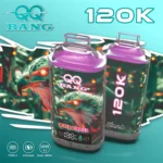 QQ BANG 120K Puffs | Jednorazová e-cigareta s LED displejom a až 120 000 potiahnutiami – Obrázok 4