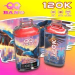 QQ BANG 120K Puffs | Jednorazová e-cigareta s LED displejom a až 120 000 potiahnutiami – Obrázok 2