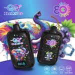 QQ Bang 80000 Potiahnutí – Inteligentná Jednorazová E-cigareta s HD LCD Displejom
