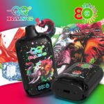 QQ Bang 80000 Potiahnutí – Inteligentná Jednorazová E-cigareta s HD LCD Displejom – Obrázok 11
