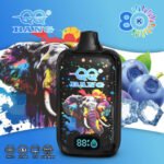 QQ Bang 80000 Potiahnutí – Inteligentná Jednorazová E-cigareta s HD LCD Displejom – Obrázok 9