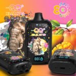 QQ Bang 80000 Potiahnutí – Inteligentná Jednorazová E-cigareta s HD LCD Displejom – Obrázok 7