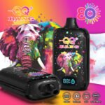 QQ Bang 80000 Potiahnutí – Inteligentná Jednorazová E-cigareta s HD LCD Displejom – Obrázok 4