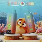 Dve modré zariadenia Bang King 200K 8 v 1 v podmorskom prostredí