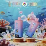 Dve modro-ružové zariadenia Bang King 200K 8 v 1 v podmorskom svete