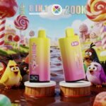 Žlto-ružové zariadenia Bang King 200K 8 v 1 v cukríkovom svete