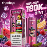 Ružový Hiphop 180K Puff 8 v 1 s melónom, citrusmi a bobuľovým ovocím