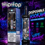 Hiphop Disposable Hookah 80K s príchuťou Blueberry Lemonade a originálnym balením