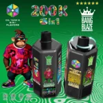 BANG BLAZE 200K Puffs 6 v 1 – veľkokapacitná nabíjateľná jednorazová e-cigareta s 6 nádržami a LCD displejom – Obrázok 11