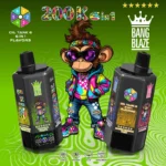 BANG BLAZE 200K Puffs 6 v 1 – veľkokapacitná nabíjateľná jednorazová e-cigareta s 6 nádržami a LCD displejom – Obrázok 9