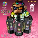 BANG BLAZE 200K Puffs 6 v 1 – veľkokapacitná nabíjateľná jednorazová e-cigareta s 6 nádržami a LCD displejom – Obrázok 2