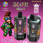 BANG BLAZE 200K Puffs 6 v 1 – veľkokapacitná nabíjateľná jednorazová e-cigareta s 6 nádržami a LCD displejom – Obrázok 6